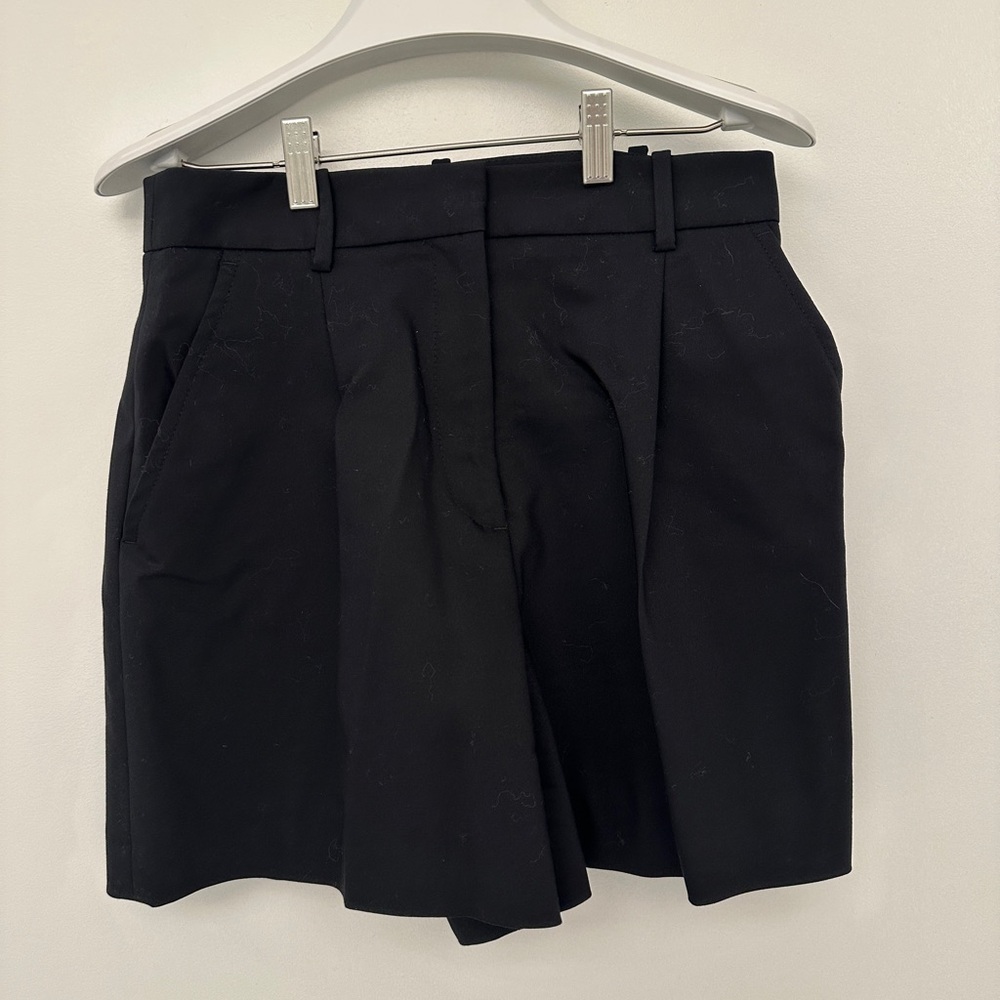 ZARA CROPPED WAISTCOAT WITH BUTTON WITH MATCHING SHORTS SET - Picture 4 of 5
